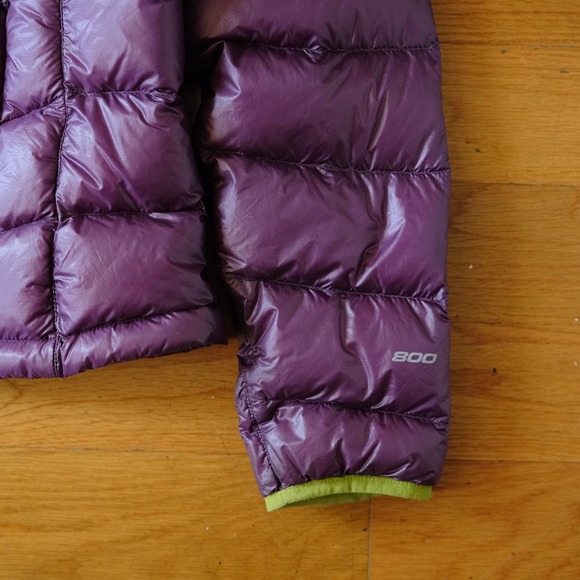 The North Face Summit Series 800 Lightweight Down Puffer Jacket Purple Winter S - Picture 9 of 10